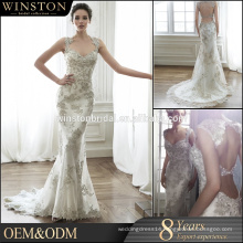 High quality off united nations dress couture heavy beaded wedding dress